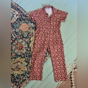 Women’s floral print jumpsuit